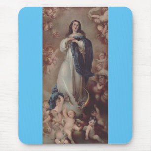 Tapis De Souris Notre-Dame de l'Immaculée Conception Art