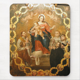 TAPIS DE SOURIS NOTRE DAME OF THE ROSARY