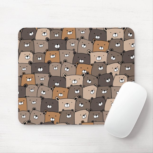 Tapis De Souris Nounours de Kawaii (Avec souris)