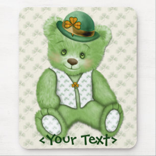 Tapis De Souris Nounours irlandais - Vert
