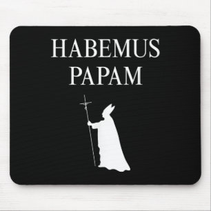 Tapis De Souris Nous Avons Un Pape_ Habemus Papam 2025 Dieu Béni P