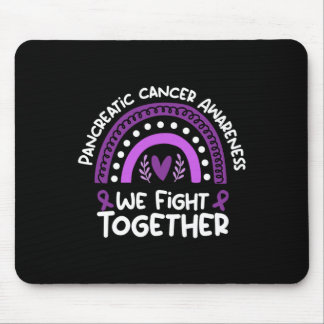 Tapis De Souris Nous combattons ensemble Sensibilisation au cancer