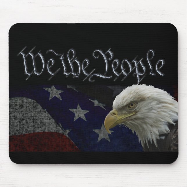 Tapis De Souris Nous Le Patriotique Du Peuple (Devant)
