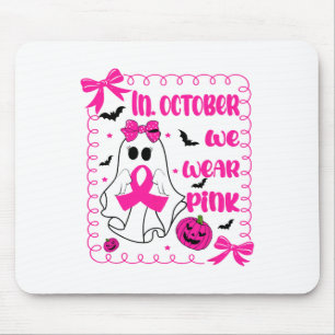 Tapis De Souris Nous Portons La Coquette Rose Cancer Du Sein En Oc