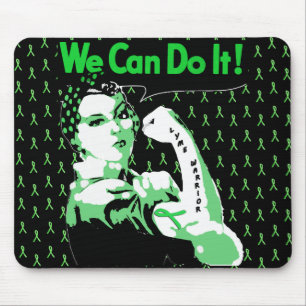Tapis de souris "Nous pouvons le faire" de sensibi