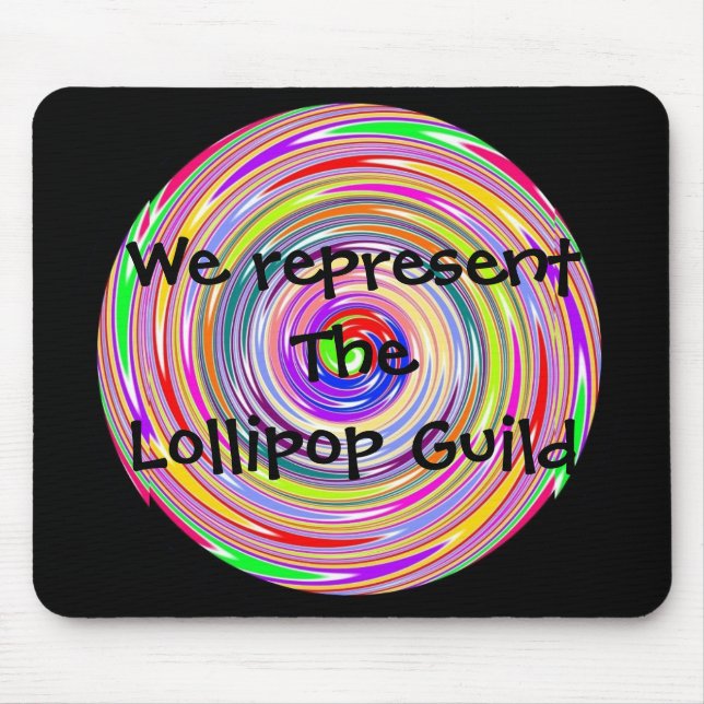 Tapis De Souris Nous représentons la guilde Mousepad de lucette (Devant)
