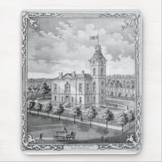 Tapis De Souris Nouveau palais de justice 1875 de château