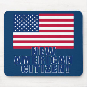 Tapis De Souris Nouveaux cadeaux et T-shirts américains de citoye