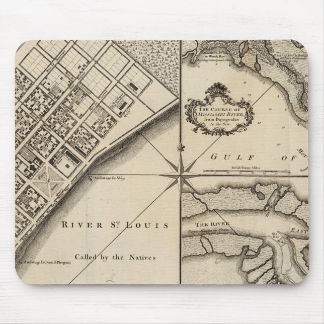 Tapis De Souris Nouvelle-Orléans (Devant)