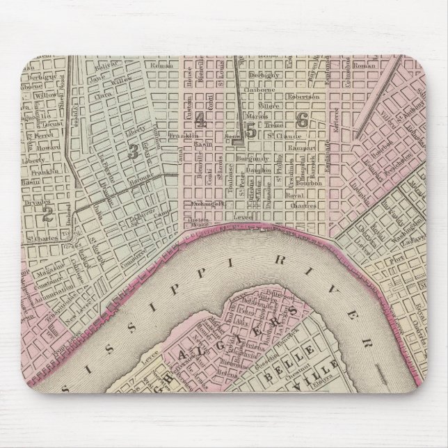 Tapis De Souris Nouvelle-Orléans 3 (Devant)
