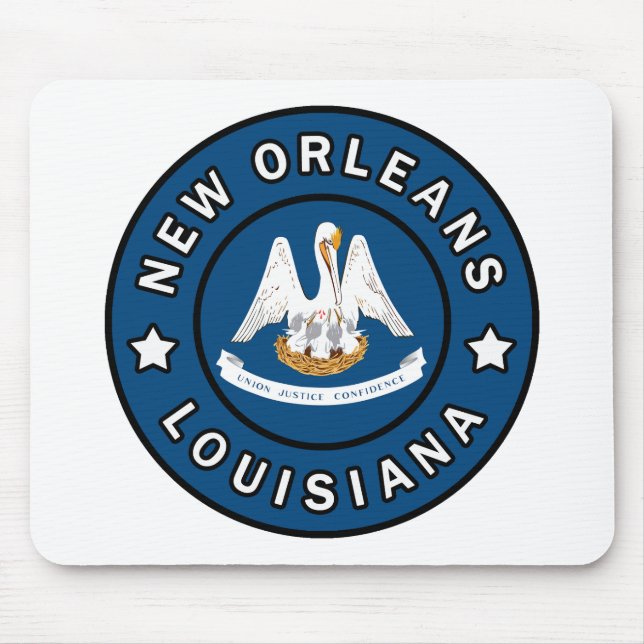 Tapis De Souris Nouvelle-Orléans Louisiane (Devant)