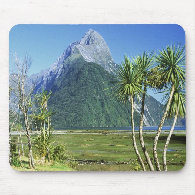 Tapis De Souris Nouvelle-Zélande, île du Sud, pic de Miter, (Devant)