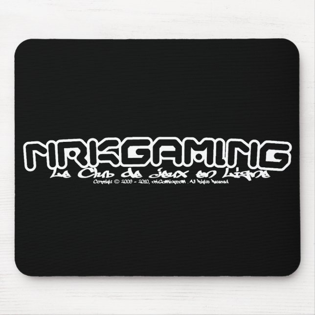 Tapis De Souris nrkGaming CJL-2011BK Series (Devant)