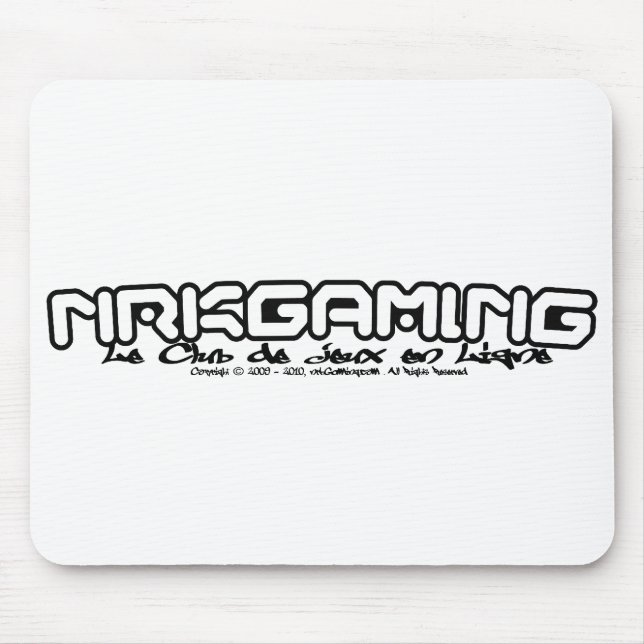 Tapis De Souris nrkGaming CJL-2011WT Series (Devant)