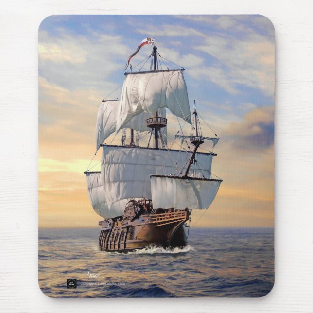 Tapis De Souris Nuestra Señora de las Mercedes Frégate Mousepads (Devant)