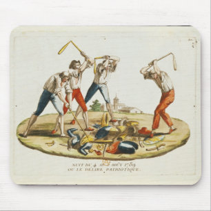 Tapis De Souris Nuit du délire patriotique