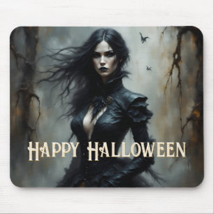 Tapis De Souris Nuit gothique d'Halloween de mystère