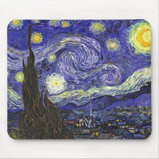 Tapis De Souris Nuit Van Gogh Starry