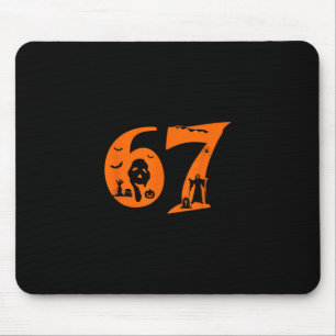 Tapis De Souris Numéro 67 Citation drôle de mème 6 7 Six Sept Épou