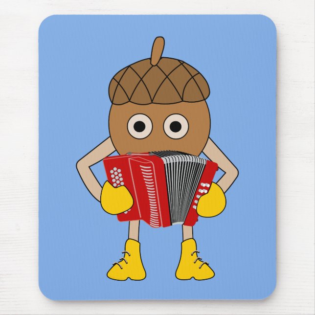 Tapis De Souris Nut d'accordion (Devant)