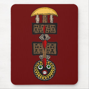 Tapis De Souris Nwantantay Tall Mask Mousepad