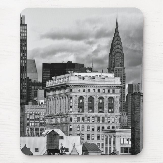 Tapis De Souris NYC : Construction de Chrysler, arrière de (Devant)