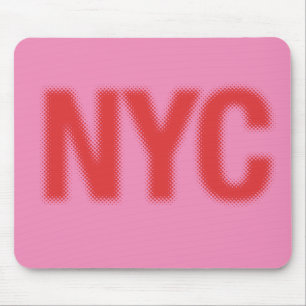 Tapis De Souris NYC Mousepad (rose rouge)