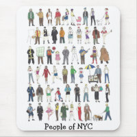 NYC New York Yorker City Mousepad