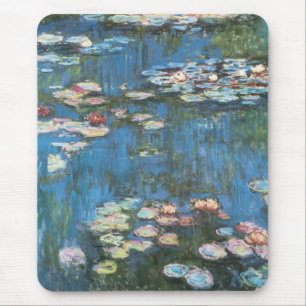 Tapis De Souris Nymphéas par Claude Monet, Impressionnisme Vintage