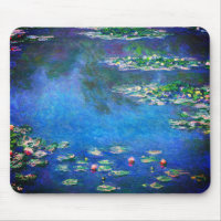Nymphéas vintage par Claude Monet
