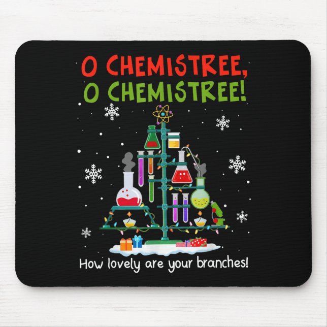 Tapis De Souris O Chemistree How Lovely Are Your Branches Teacher  (Devant)