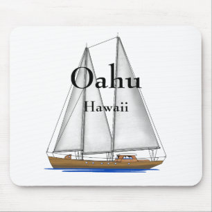 Tapis De Souris Oahu Hawaï