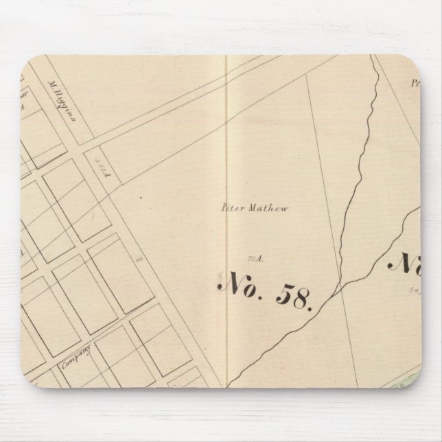 Tapis De Souris Oakland, environs 14 (Devant)