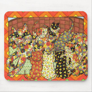 Tapis De Souris Oaxacan Chat et chatons