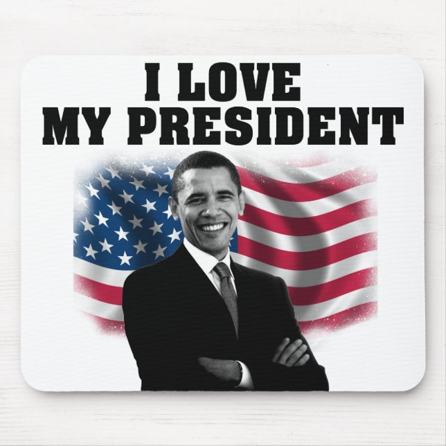 TAPIS DE SOURIS OBAMA MOUSEPAD (Devant)