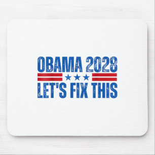 Tapis De Souris Obama Vintage rétro patriotique 2028