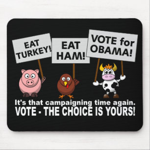 Tapis De Souris Obama Vote mousepad