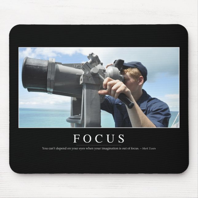 Tapis De Souris Objet : Citation Inspirationnelle 2 (Devant)