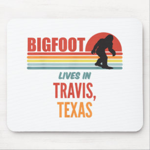 Tapis De Souris Observation de Bigfoot à Travis Texas