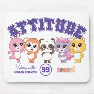 Tapis De Souris Obtenez style avec Adorable Animal Friends