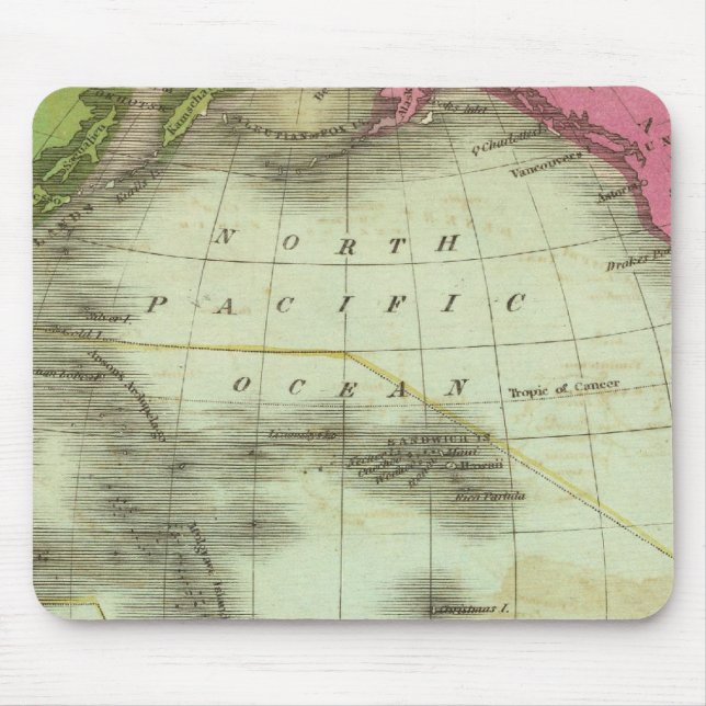 Tapis De Souris Océan Pacifique 6 (Devant)