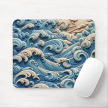 Ocean Waves Mousepad