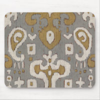 Ochre Ikat I