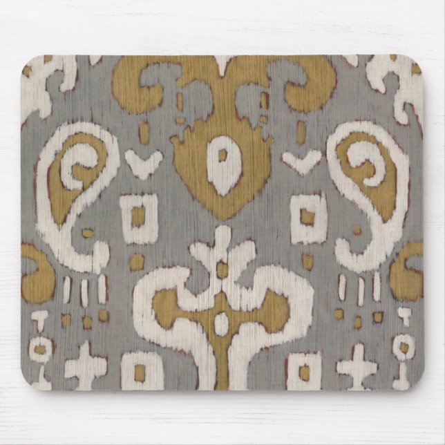 Tapis De Souris Ochre Ikat I (Devant)