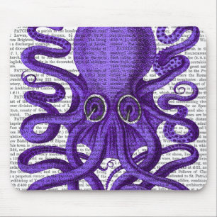 Tapis De Souris Octopus pourpre