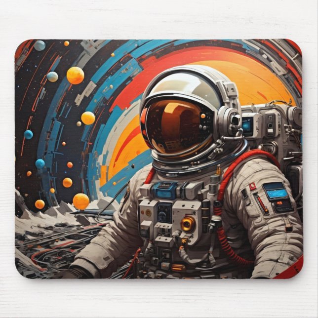 Tapis De Souris Odyssée spatiale - Astronaut (Devant)