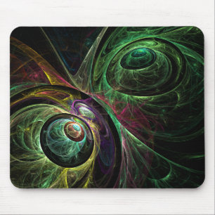 Tapis De Souris Oeil aux yeux Art Abstrait Mousepad