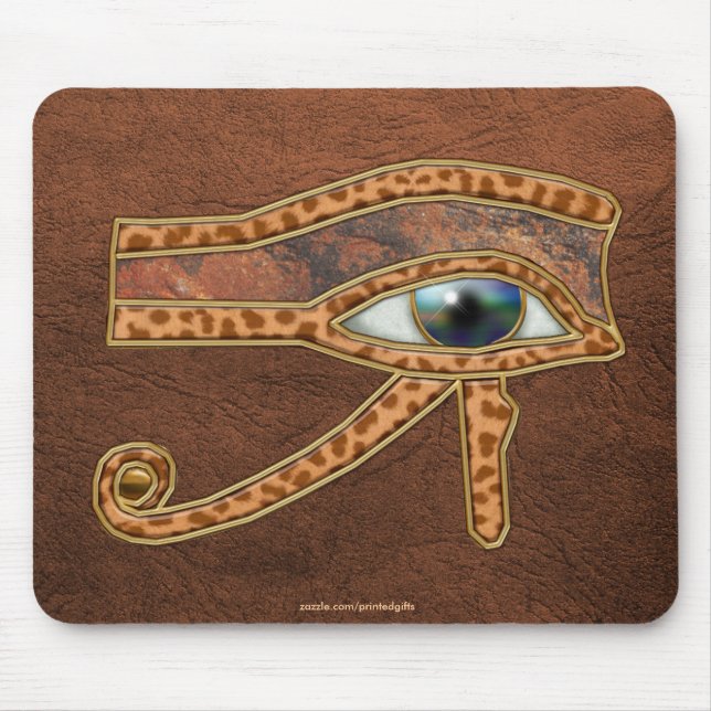 Tapis De Souris OEIL DE HORUS, WADJET Mousepad égyptien (Devant)