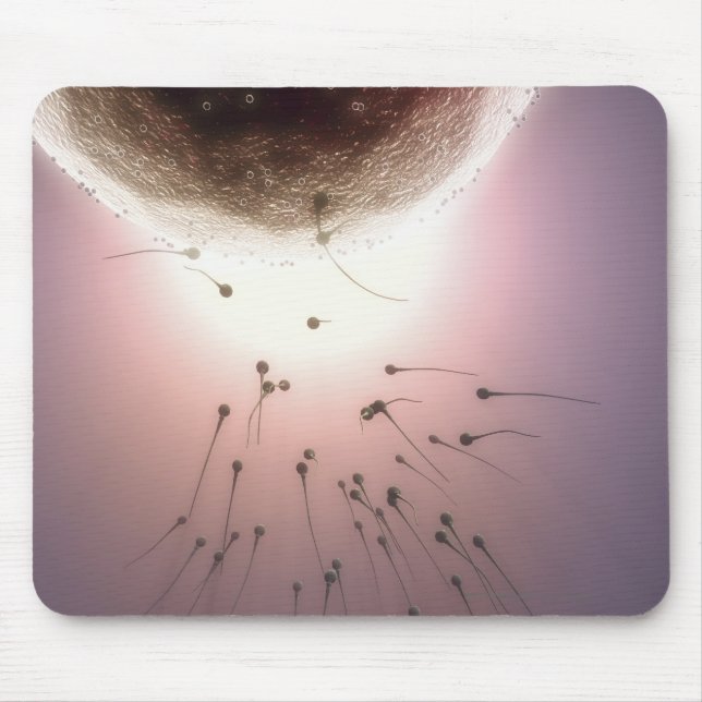 Tapis De Souris Oeuf fertilisé par le sperme (Devant)