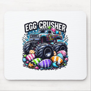Tapis De Souris Oeufs Croiseur Jour de Pâques Monster Camion Enfan